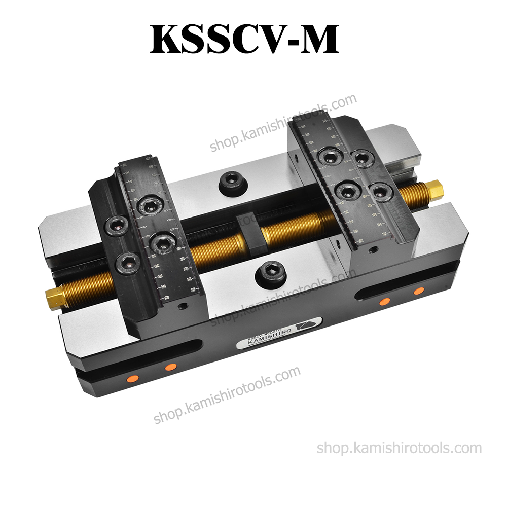 KamishiroTools KSSCV-M Self Centering Vise 5 Axis Vise CNC workholding Clamps for CNC Machine