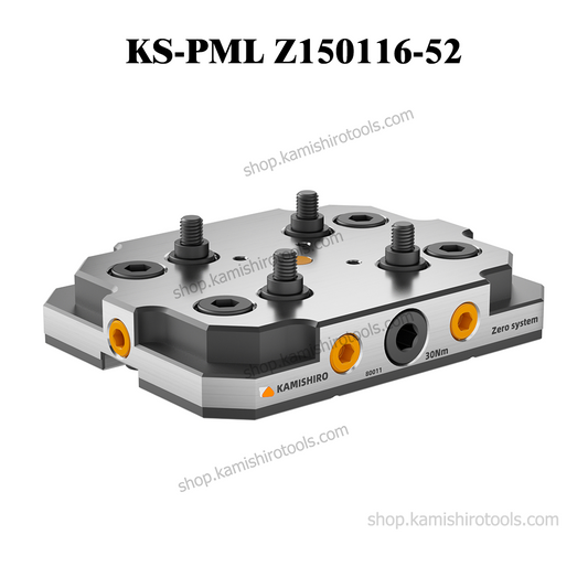 KamishiroTools PML 52mm Zero Point Clamping System Plate CNC workholding Clamps for CNC Machine