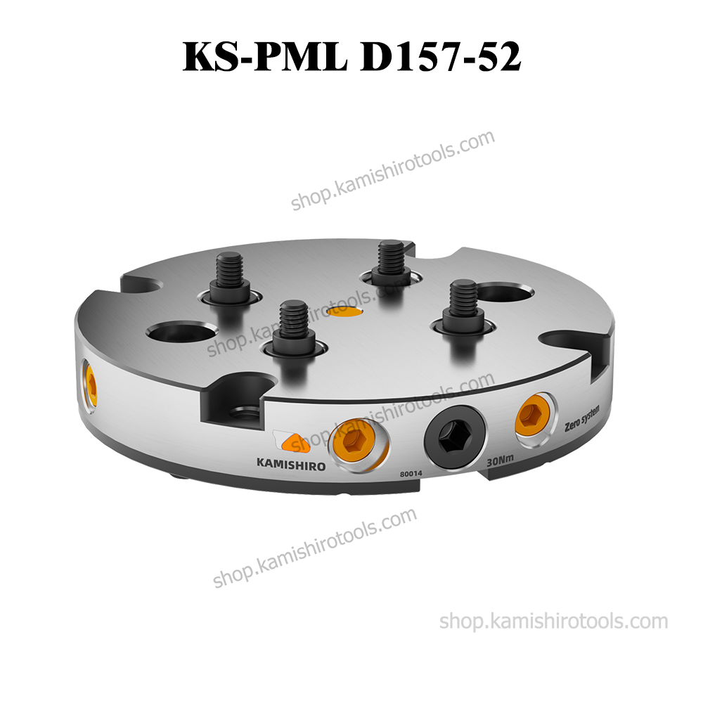 KamishiroTools PML 52mm Zero Point Clamping System Plate CNC workholding Clamps for CNC Machine