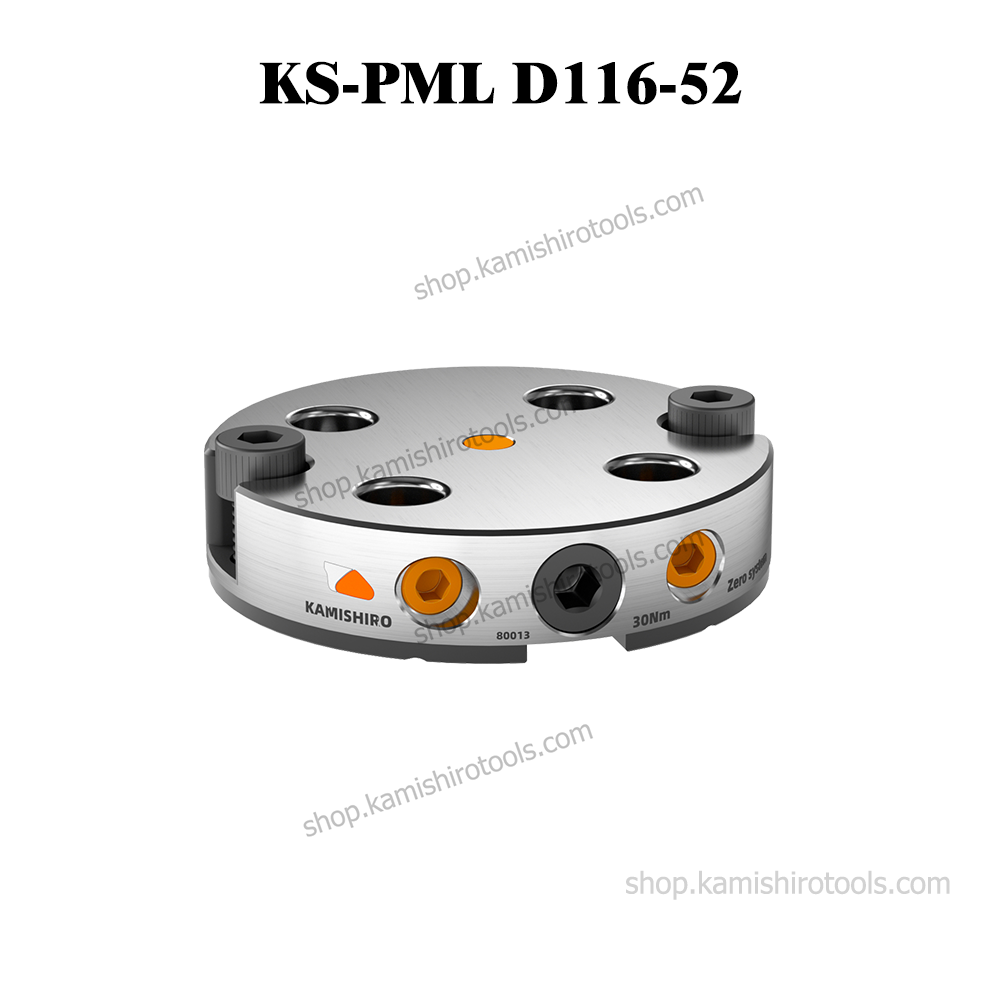 KamishiroTools PML 52mm Zero Point Clamping System Plate CNC workholding Clamps for CNC Machine
